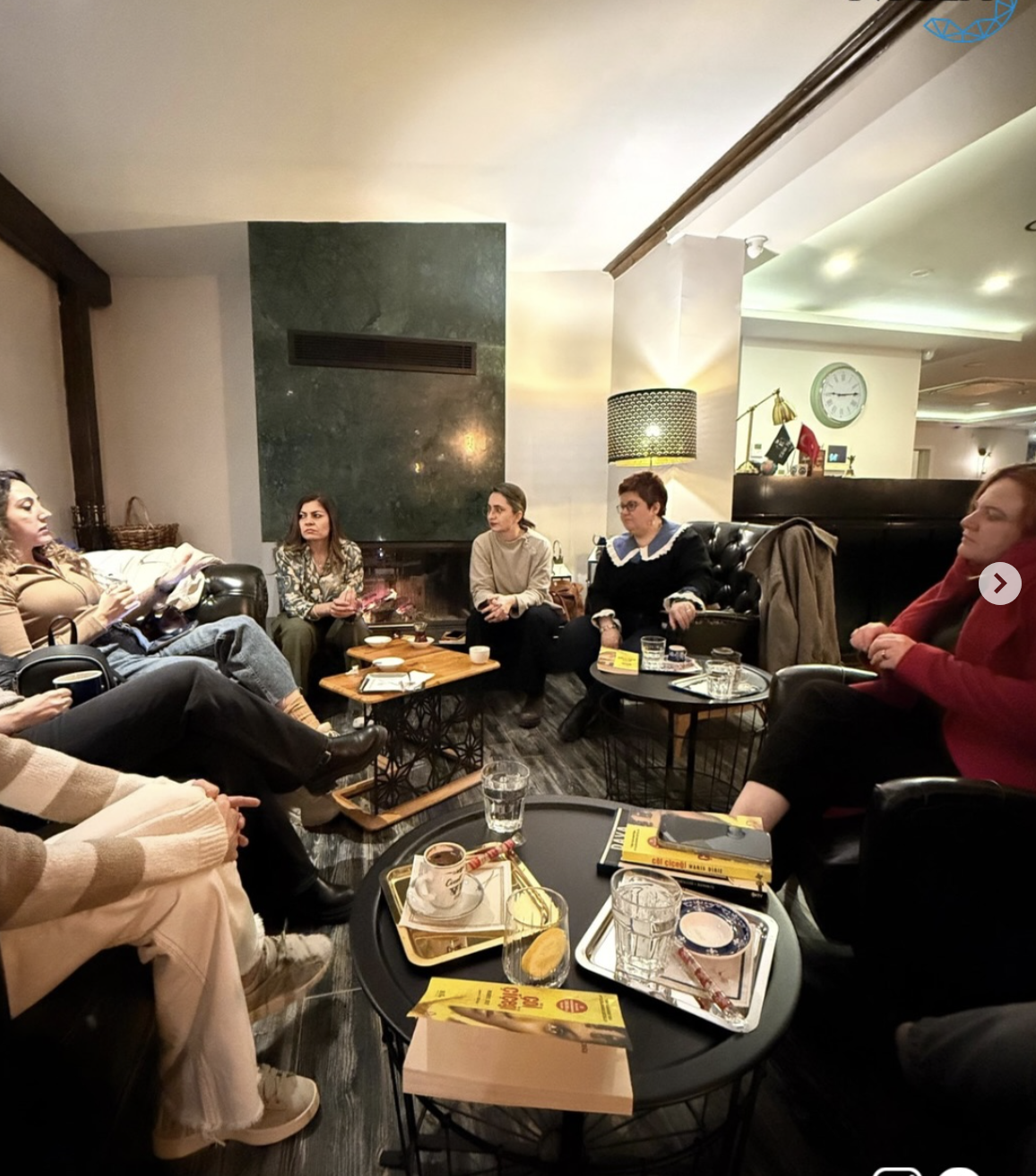 Kitap kulübü buluşmamız keyifli bir sohbet eşliğinde gerçekleştirildi. 